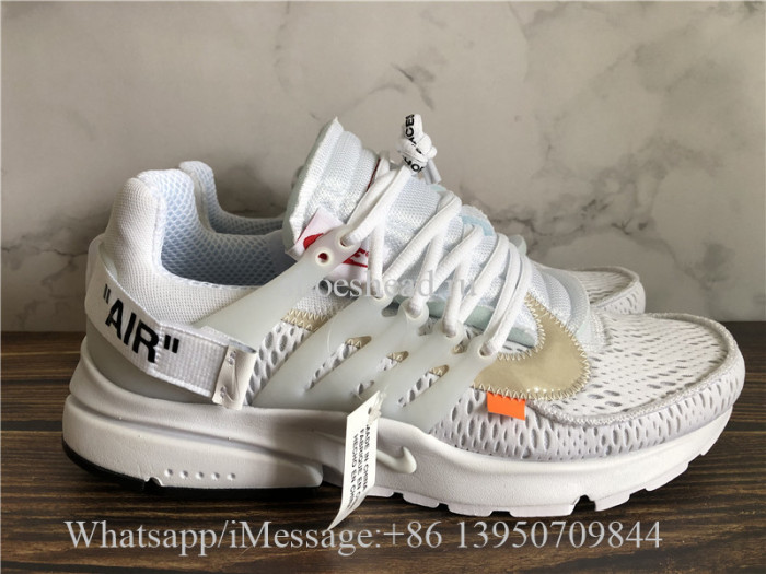 Off White x Nike Air Presto White