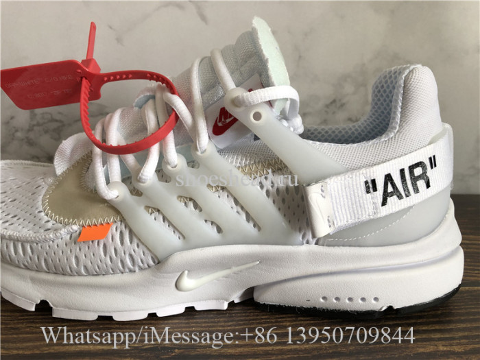 Off White x Nike Air Presto White