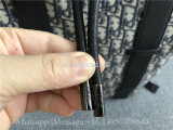 Original Quality Christian Dior Black Dior Oblique Jacquard Backpack