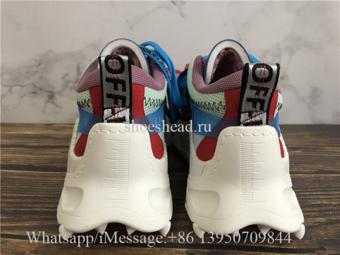 Virgil Abloh Debuts New Off-White ODSY-1000 Sneaker Blue Purple Red
