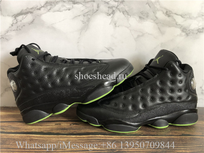 Air Jordan 13 Altitude Black Green