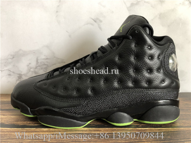 Air Jordan 13 Altitude Black Green