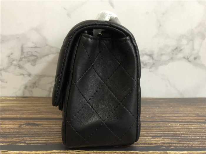 Original Chanel Mini Square Small Chain Shoulder Bag Crossbody