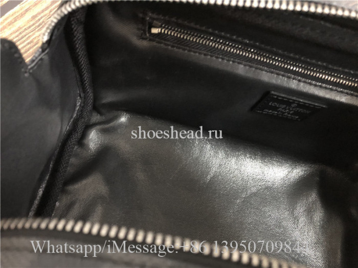 Original Louis Vuitton Toilet Pouch PM Damier Graphite Canvas Dopp Kit Bag