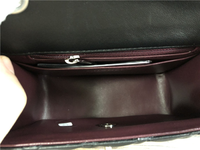 Original Chanel Mini Square Small Chain Shoulder Bag Crossbody