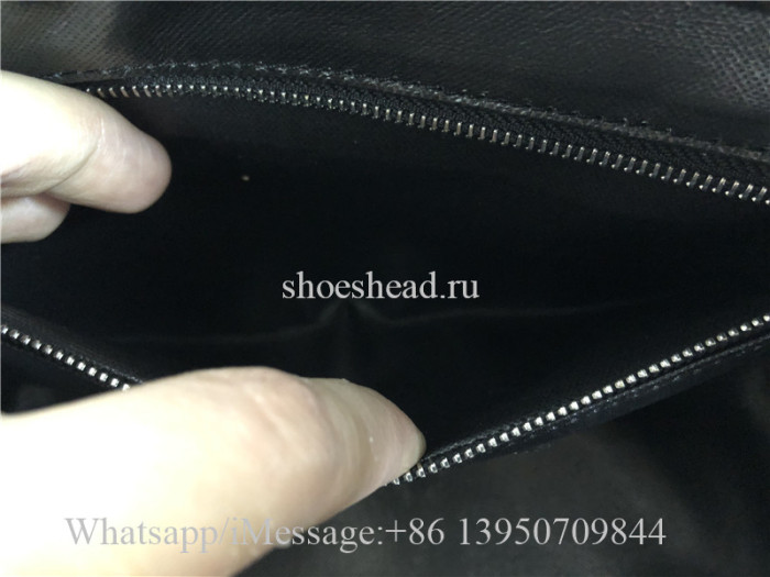 Original Louis Vuitton Toilet Pouch PM Damier Graphite Canvas Dopp Kit Bag