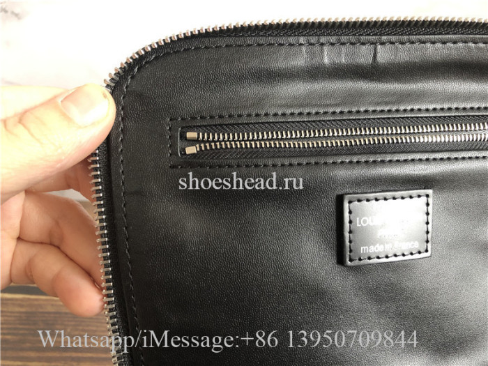 Original Louis Vuitton Toiletry Pouch Damier Graphite Bag
