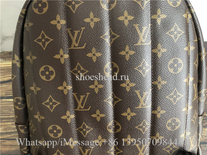 Original Louis Vuitton Monogram Palm Springs Backpack MM Brown M41561