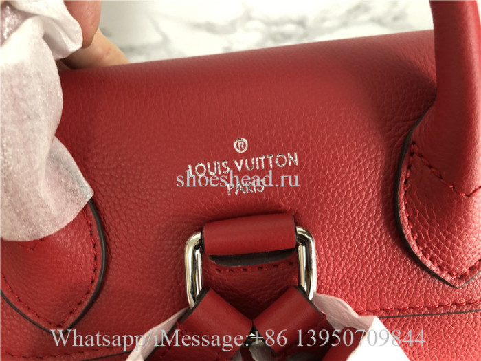 Original Louis Vuitton Lockme Backpack Rubis M41814