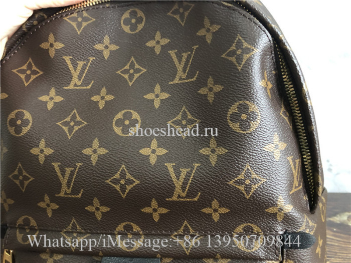 Original Louis Vuitton Monogram Palm Springs Backpack MM Brown M41561