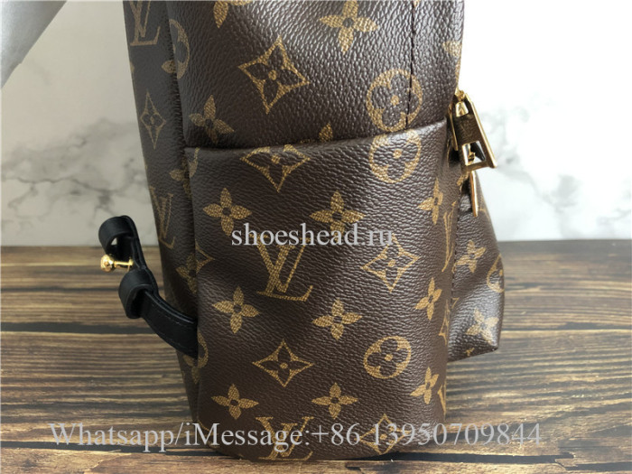 Original Louis Vuitton Monogram Palm Springs Backpack MM Brown M41561