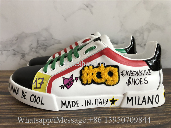Dolce & Gabbana Low Top Sneaker Heart