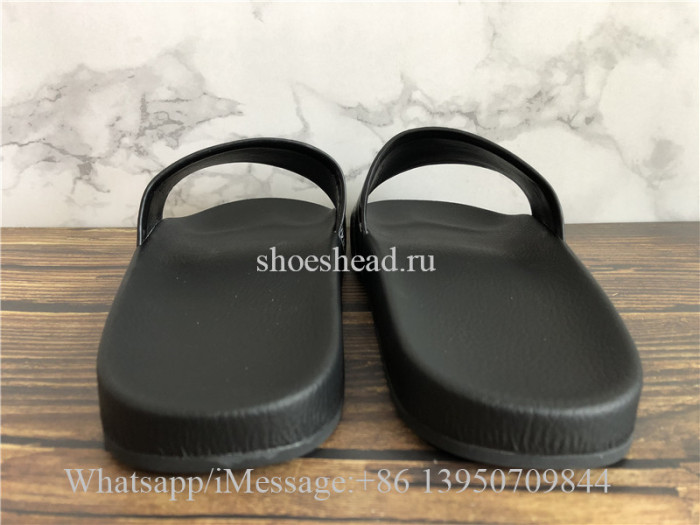 Balenciaga Black Slide With Balenciaga Logo