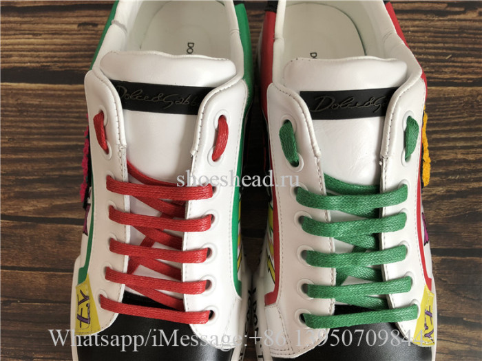Dolce & Gabbana Low Top Sneaker Heart