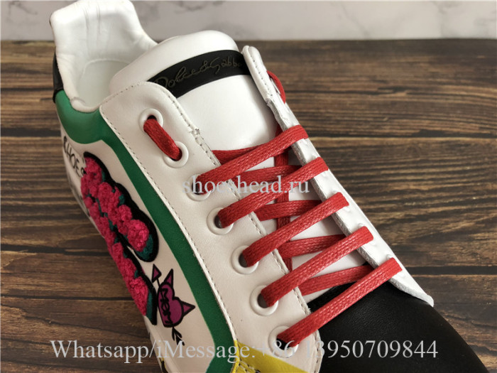 Dolce & Gabbana Low Top Sneaker Heart