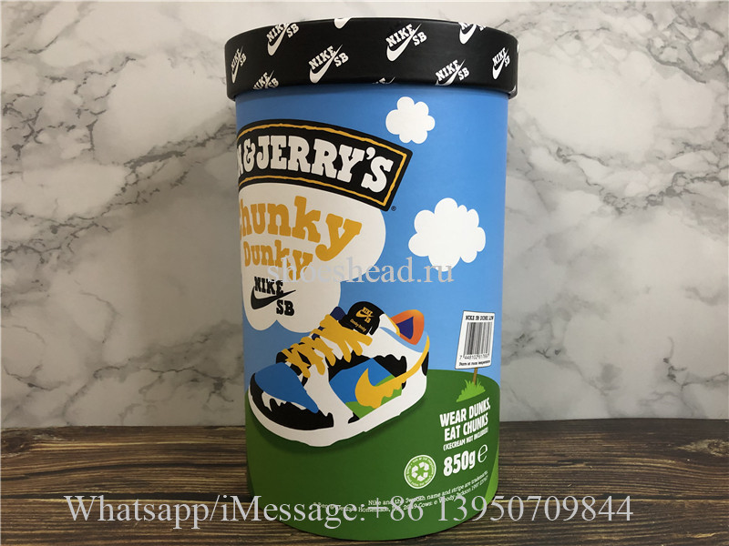 Ben & Jerry Nike SB Dunk Ice Cream Box