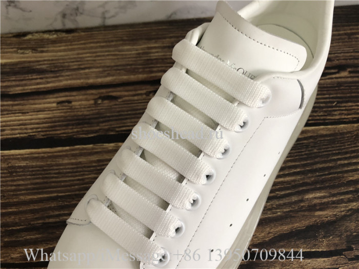 Super Quality Alexander McQueen Oversized Clear Sole Sneaker White