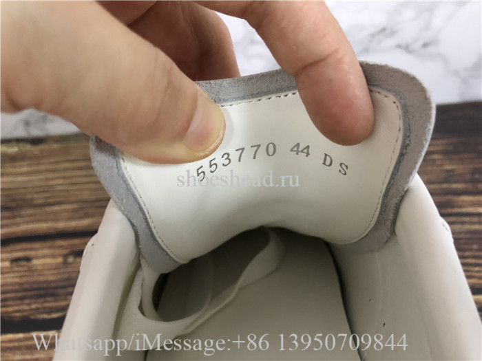 Super Quality Alexander McQueen Oversized Clear Sole Sneaker White