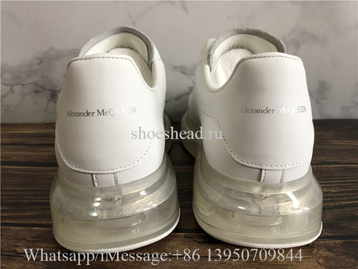 Super Quality Alexander McQueen Oversized Clear Sole Sneaker White