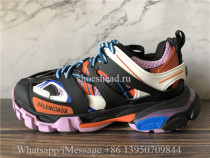 Balenciaga Track 3.0 Trainer Black Orange Blue Pink