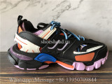 Balenciaga Track 3.0 Trainer Black Orange Blue Pink