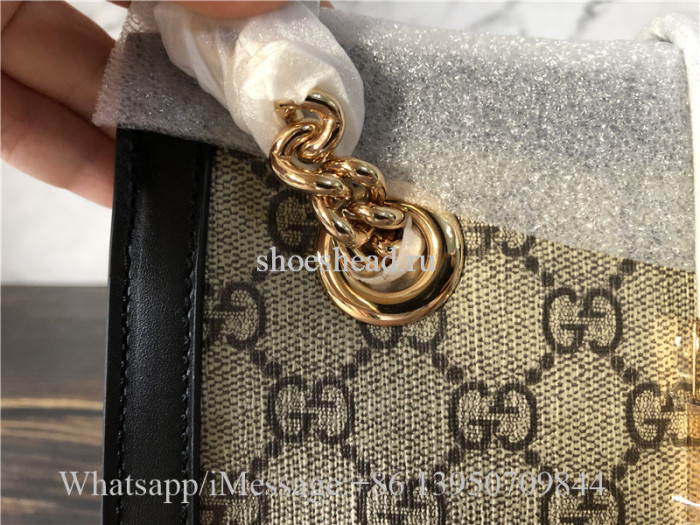 Original Gucci Padlock Medium GG Supreme Shoulder Bag