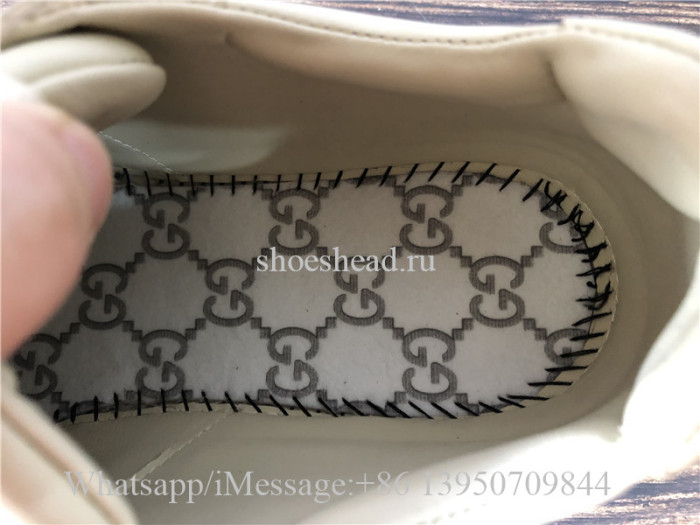 Super Quality Gucci Rhyton Vintage Gucci Logo Leather Sneaker