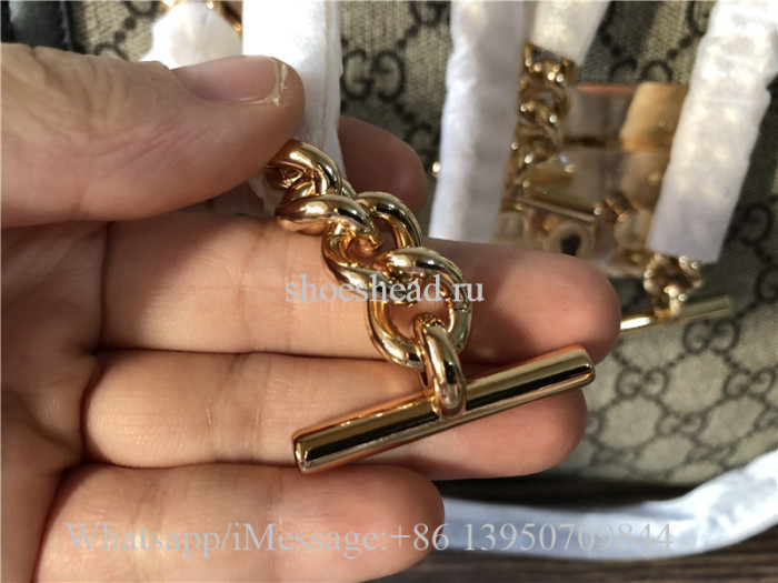 Original Gucci Padlock Medium GG Supreme Shoulder Bag