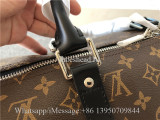 Original Louis Vuitton Monogram Macassar Keepall Bandouliere 45