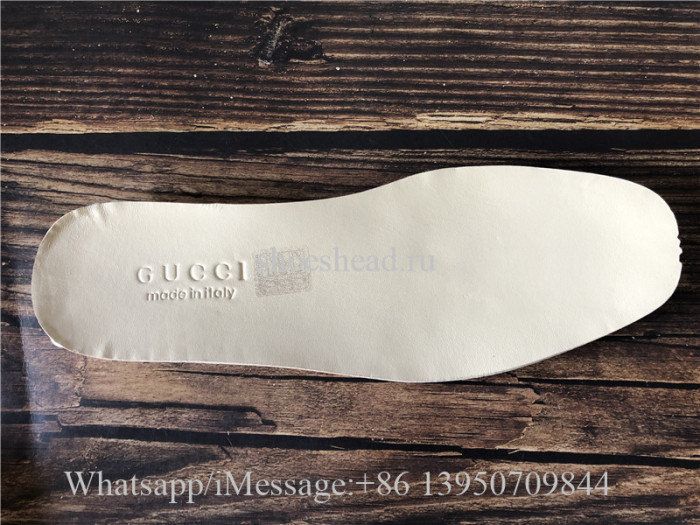 Super Quality Gucci Rhyton Vintage Gucci Logo Leather Sneaker