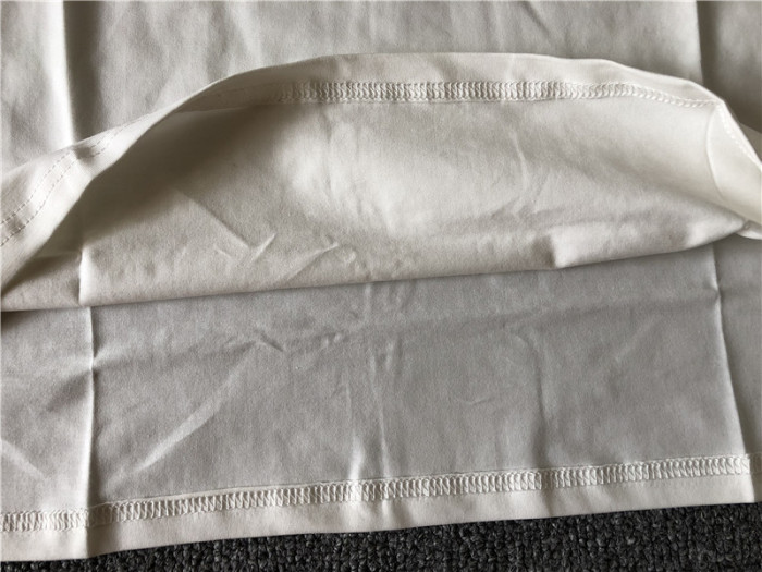 Gucci Logo Printed Cotton T Shirt White