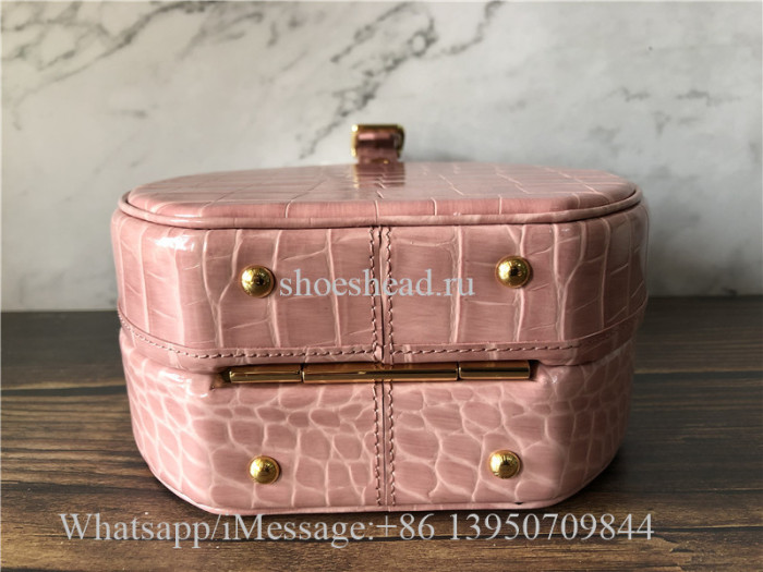 Original Louis Vuitton Petite Boite Chapeau Crocodile Bag M43514