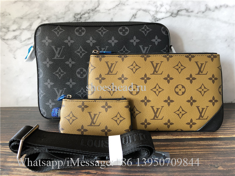 Original Louis Vuitton Monogramme Eclipse Bag M44808