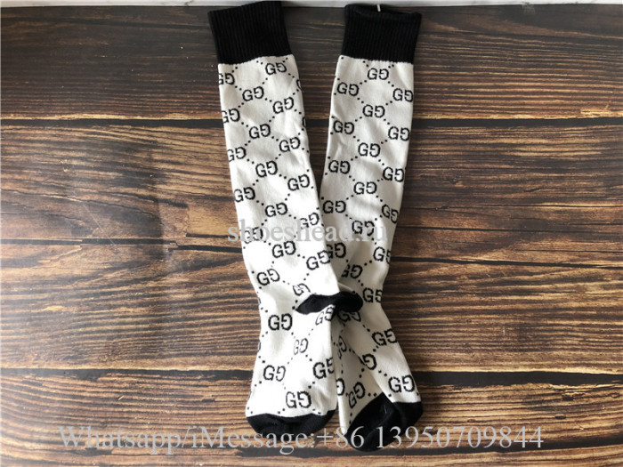 Gucci GG Pattern Cotton Blend Socks