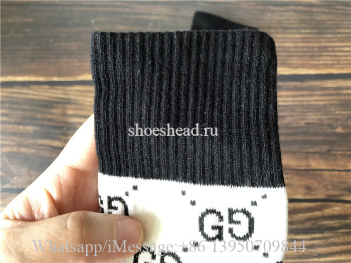 Gucci GG Pattern Cotton Blend Socks