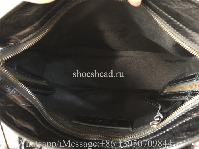 Original Balenciaga Graffiti Classic City Mini Leather Bag Ss20