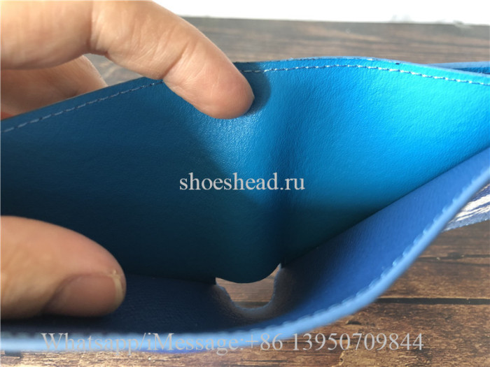 Original Louis Vuitton Blue Wallet M48455