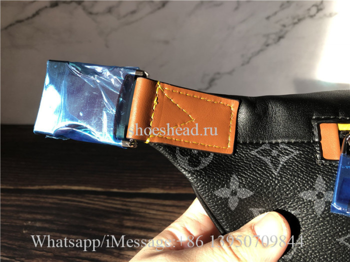 Original  Louis Vuitton Discovery Bumbag Monogram Eclipse Canvas Bag