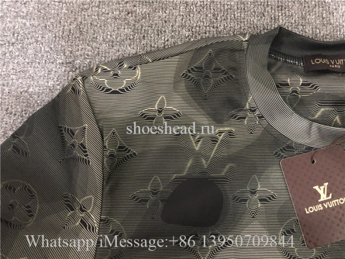 Louis Vuitton Monogram 3D Effect Print Packable T-shirt
