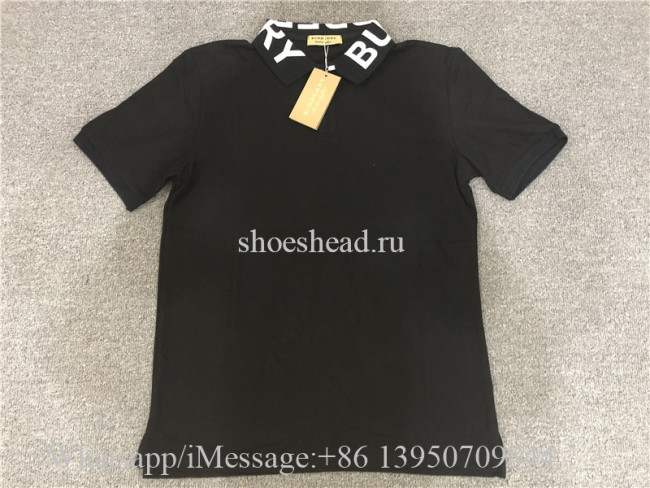 Burberry Polo Black Shirt