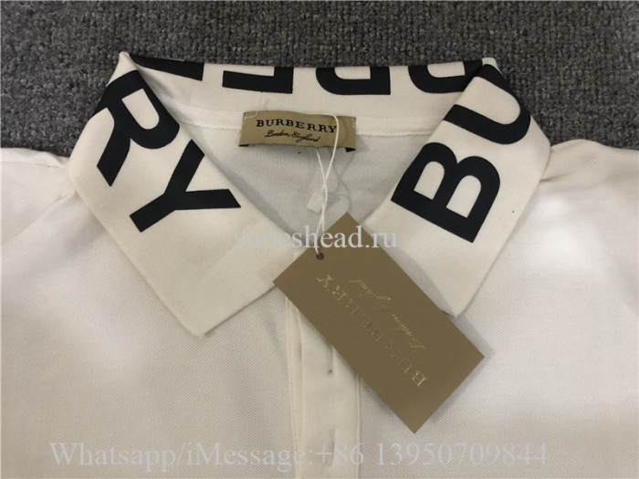 Burberry Polo White Shirt