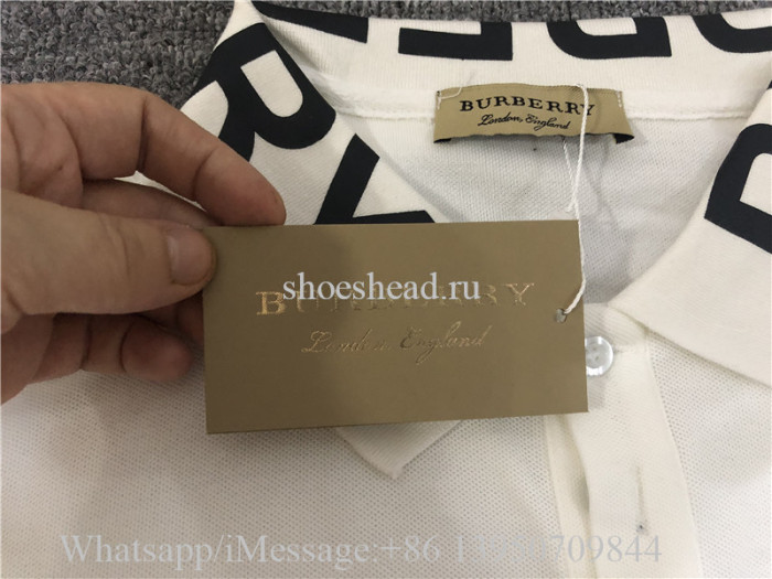 Burberry Polo White Shirt