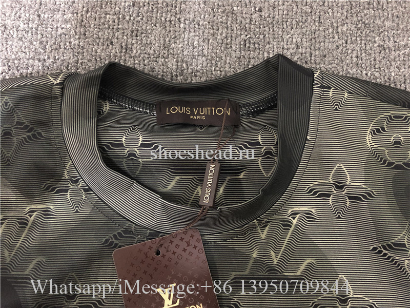 Louis Vuitton Monogram 3D Effect Print Packable T-shirt