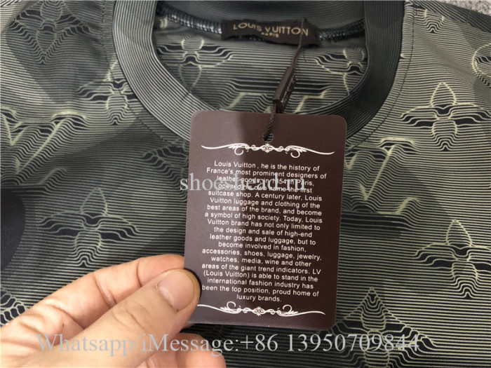 Louis Vuitton Monogram 3D Effect Print Packable T-shirt