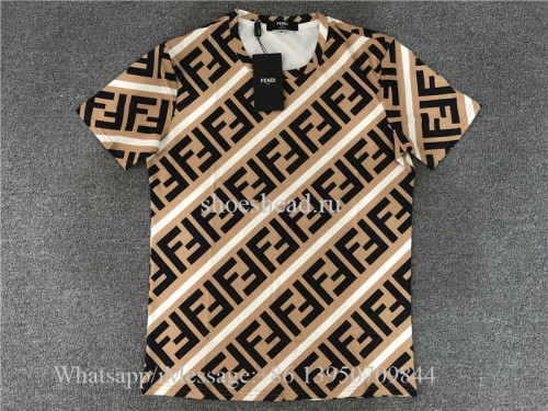 Fendi Brown Tshirt