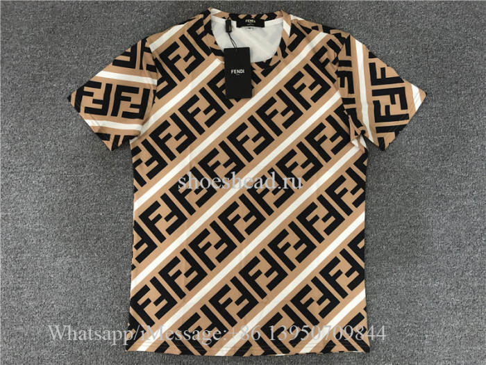 Fendi Brown Tshirt