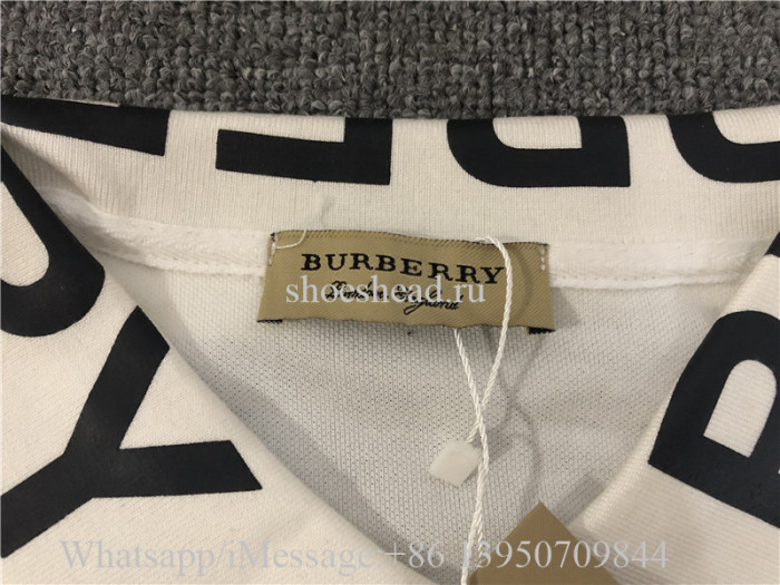 Burberry Polo White Shirt