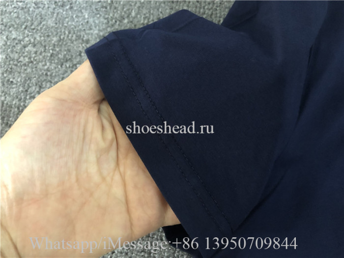 Balenciaga Navy Blue Shirt