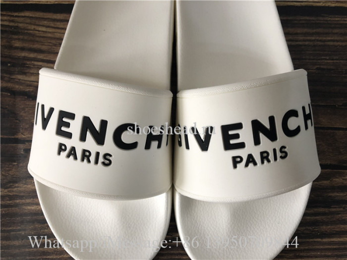 Givenchy White Slide