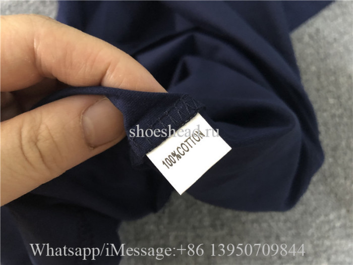 Balenciaga Navy Blue Shirt
